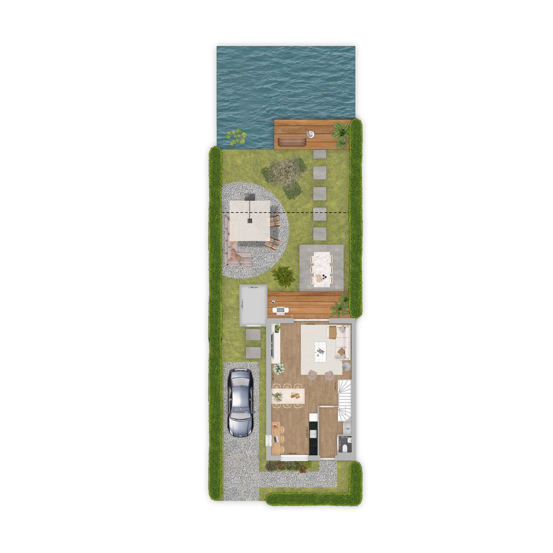 Foto 11 van 2 onder 1 kapwoning (Bouwnr. 6)