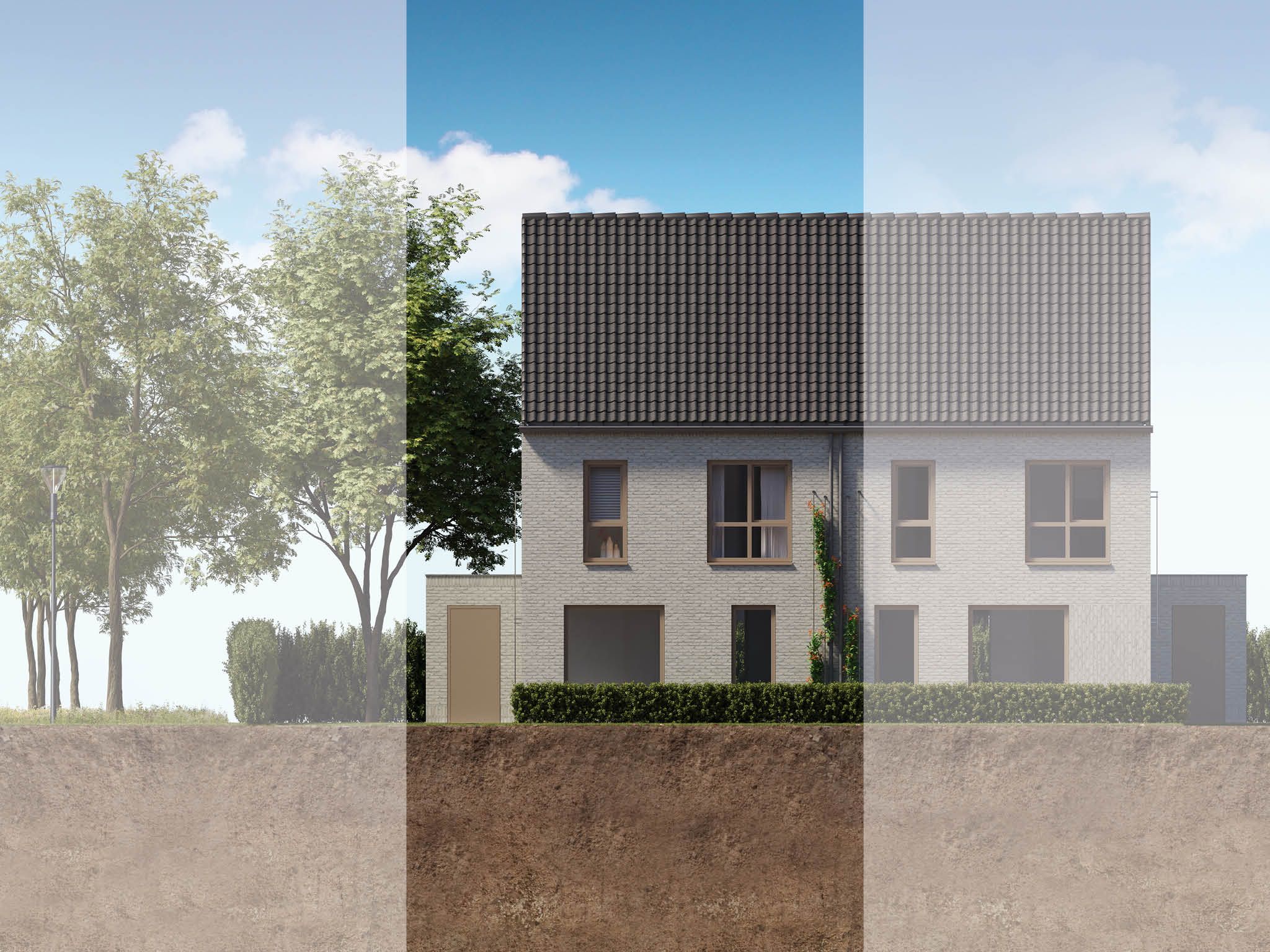 2 onder 1 kapwoning (Bouwnr. 10) false