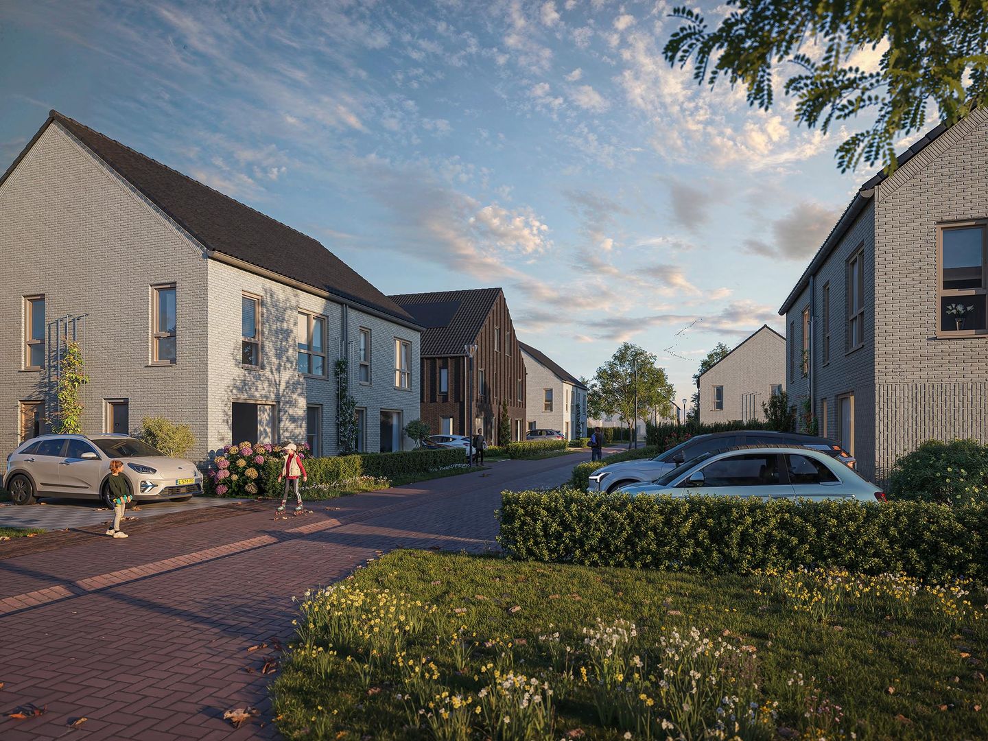 Photo 1 of 2 onder 1 kapwoning (Bouwnr. 13)