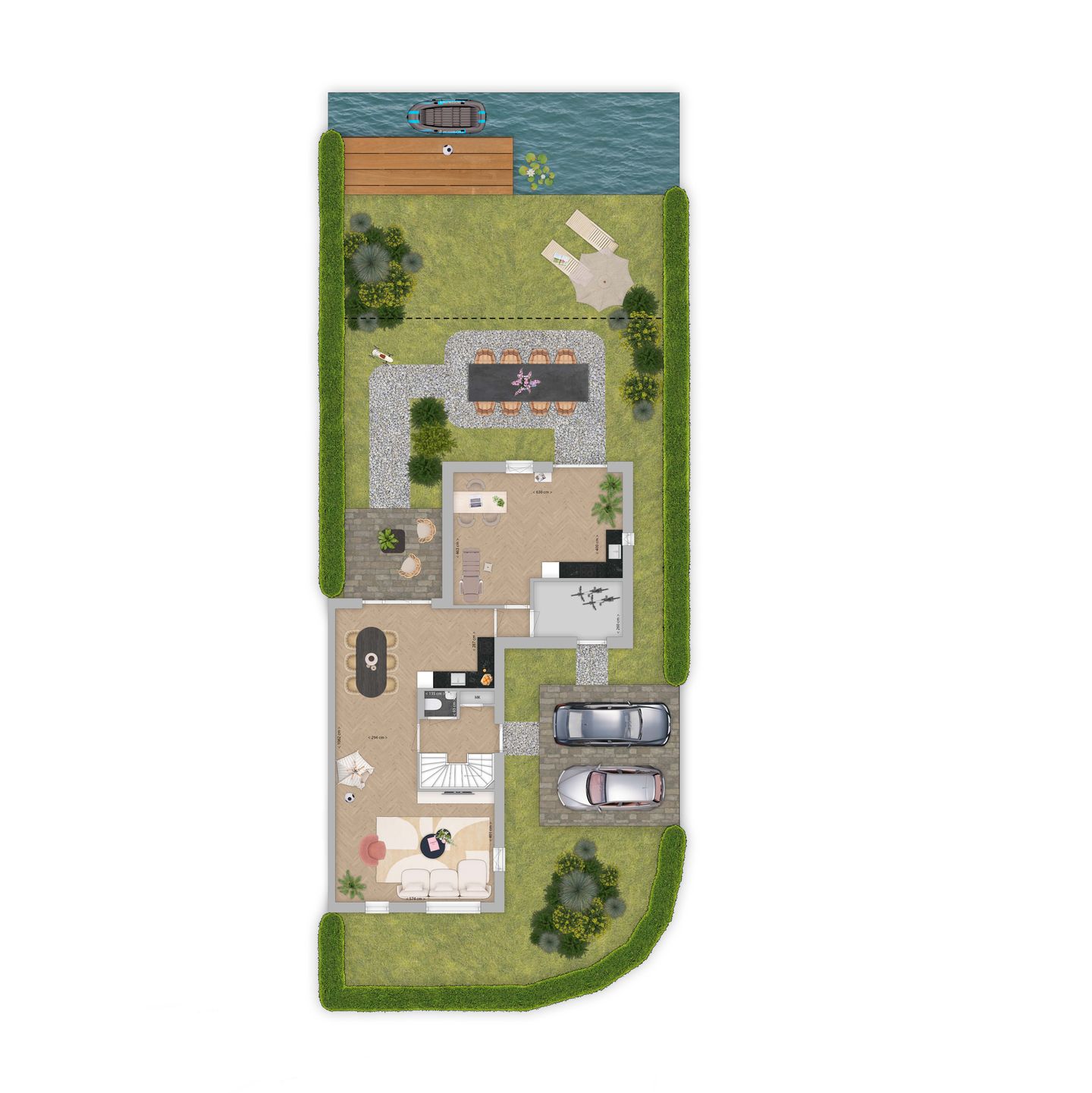 Foto 14 van 2 onder 1 kapwoning (Bouwnr. 14)