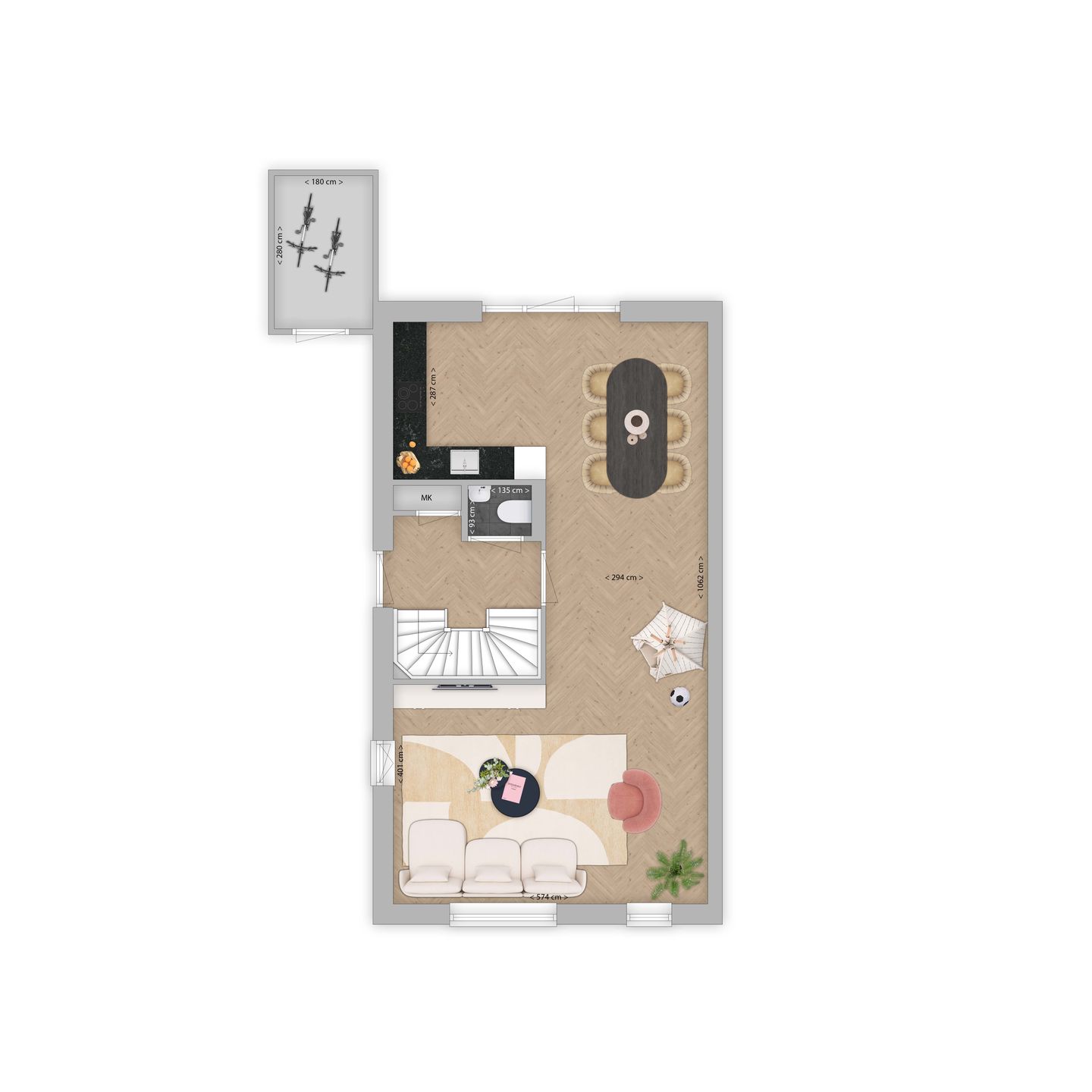 Foto 10 van 2 onder 1 kapwoning (Bouwnr. 15)