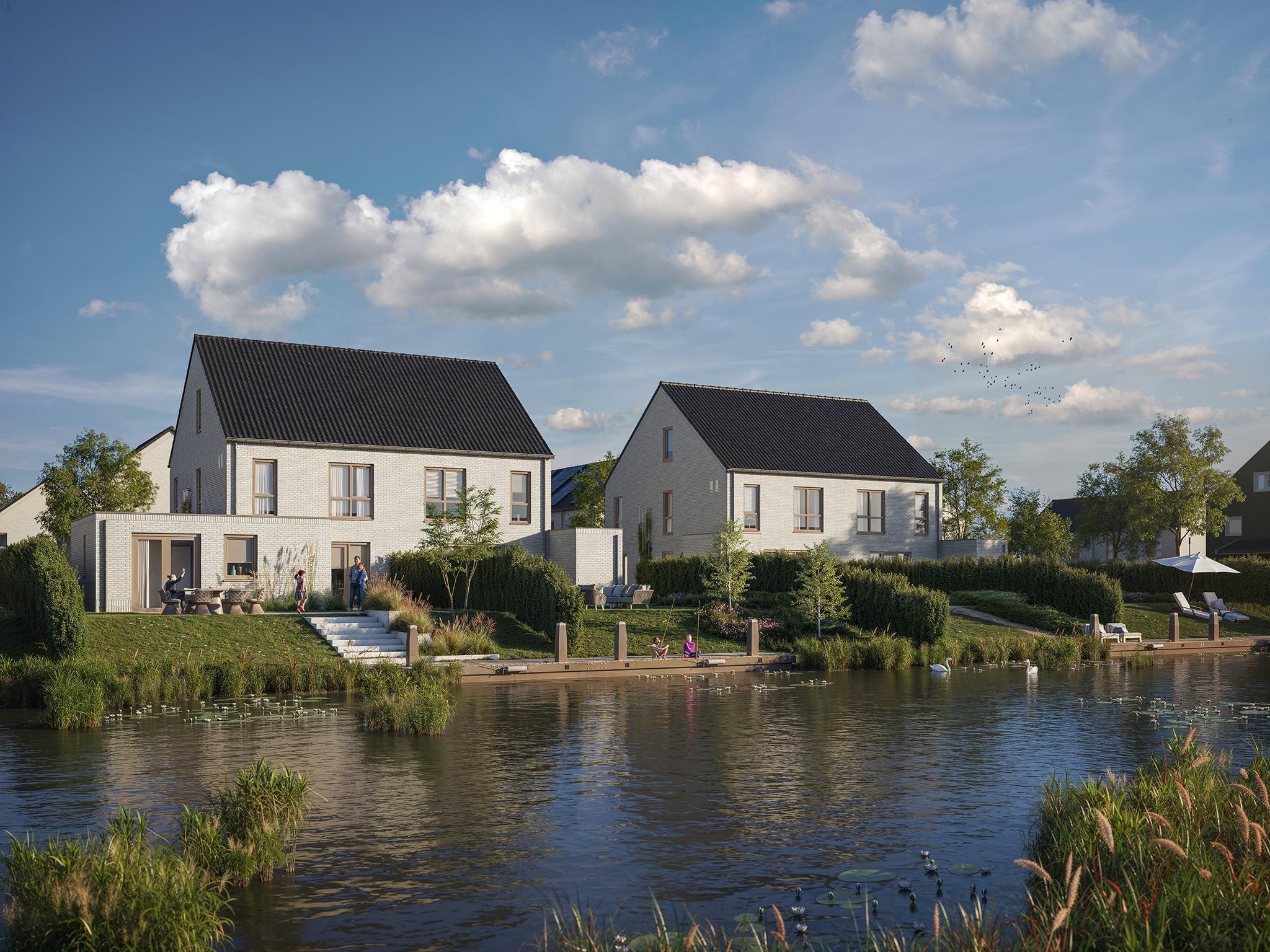 Foto 3 van 2 onder 1 kapwoning (Bouwnr. 17)