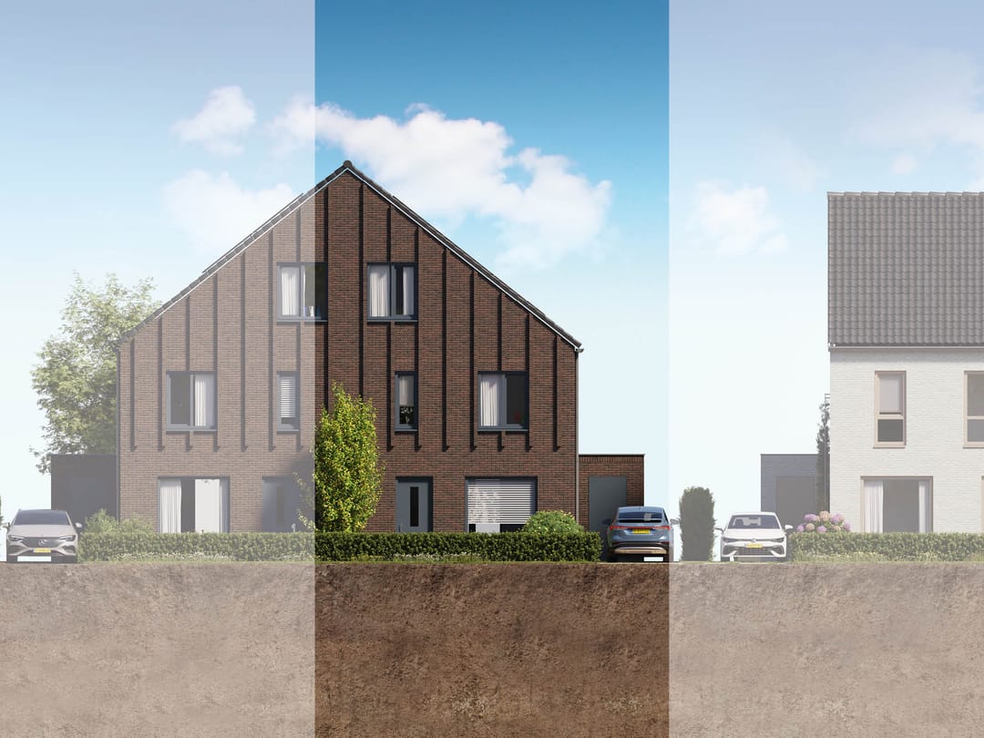 Photo 1 of 2 onder 1 kapwoning (Bouwnr. 36)