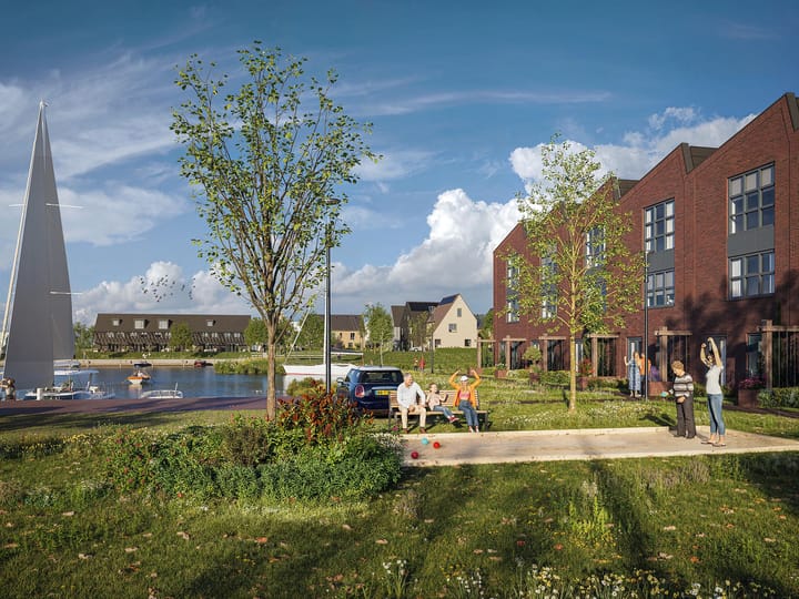 Foto 3 van 2 onder 1 kapwoning (Bouwnr. 38)