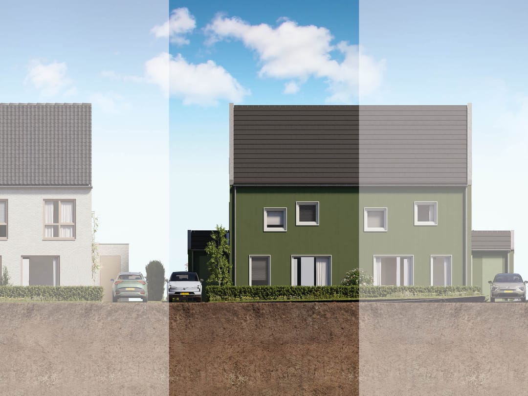 Photo 1 of 2 onder 1 kapwoning (Bouwnr. 39)