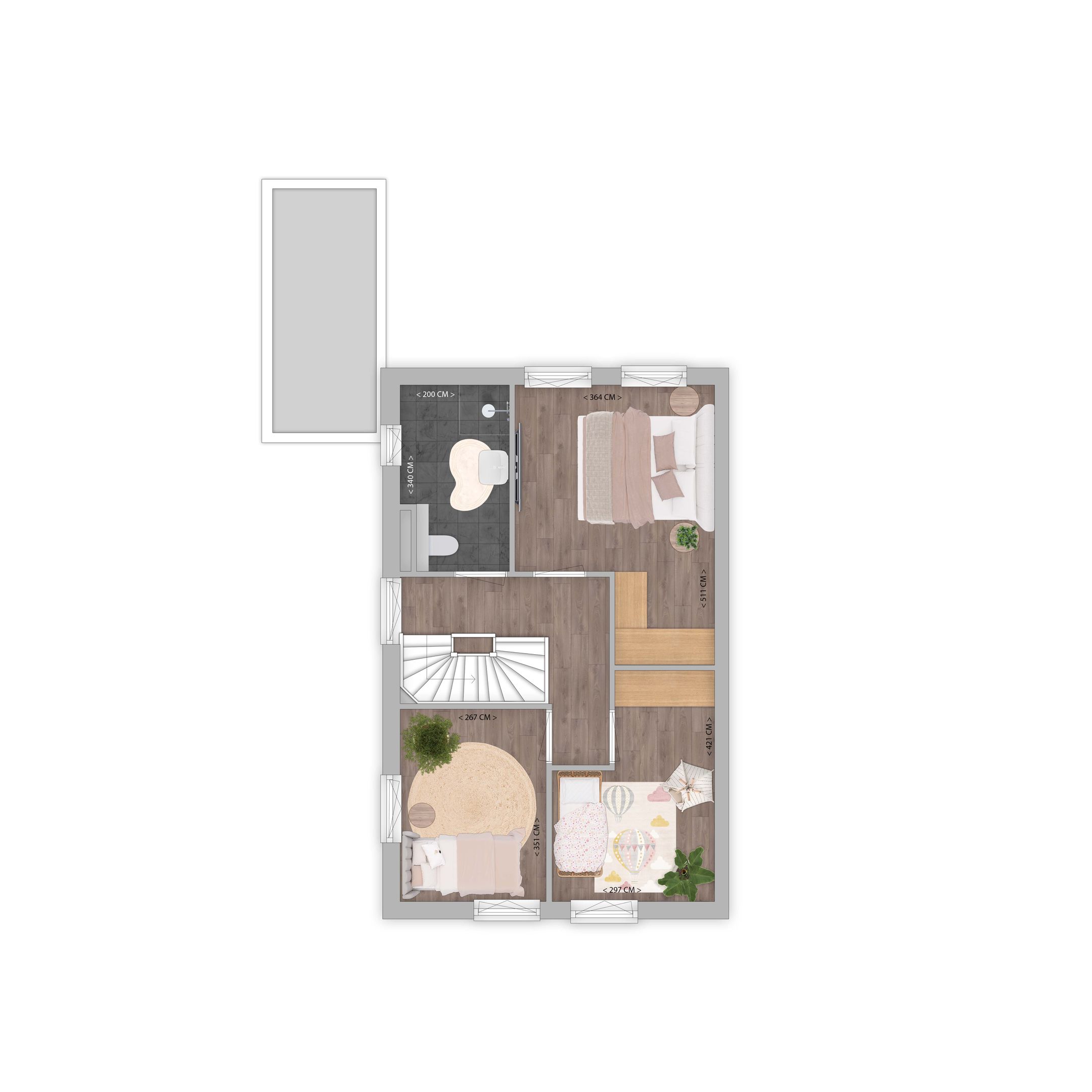 Photo 12 of 2 onder 1 kapwoning (Bouwnr. 39)