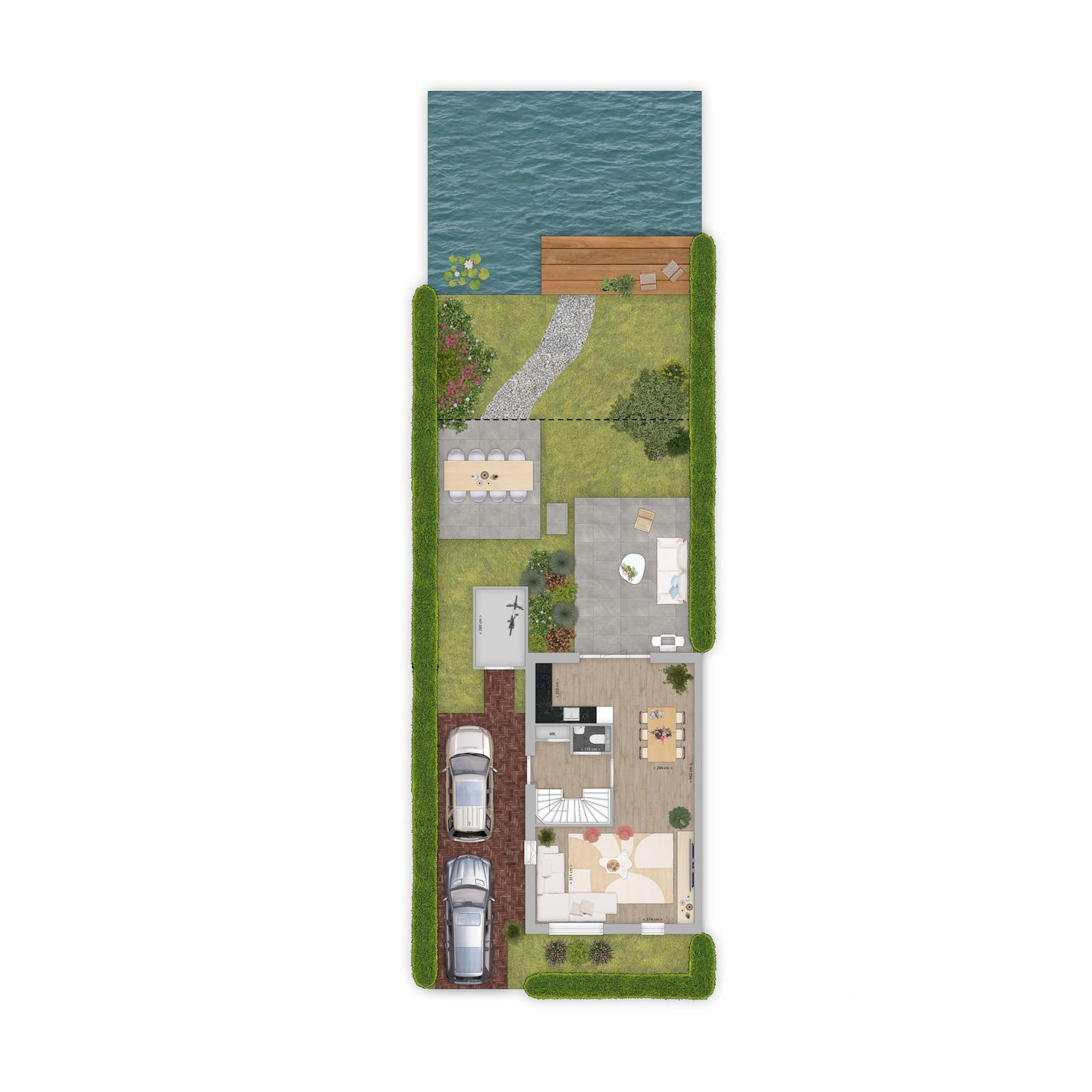 Foto 10 van 2 onder 1 kapwoning (Bouwnr. 37)