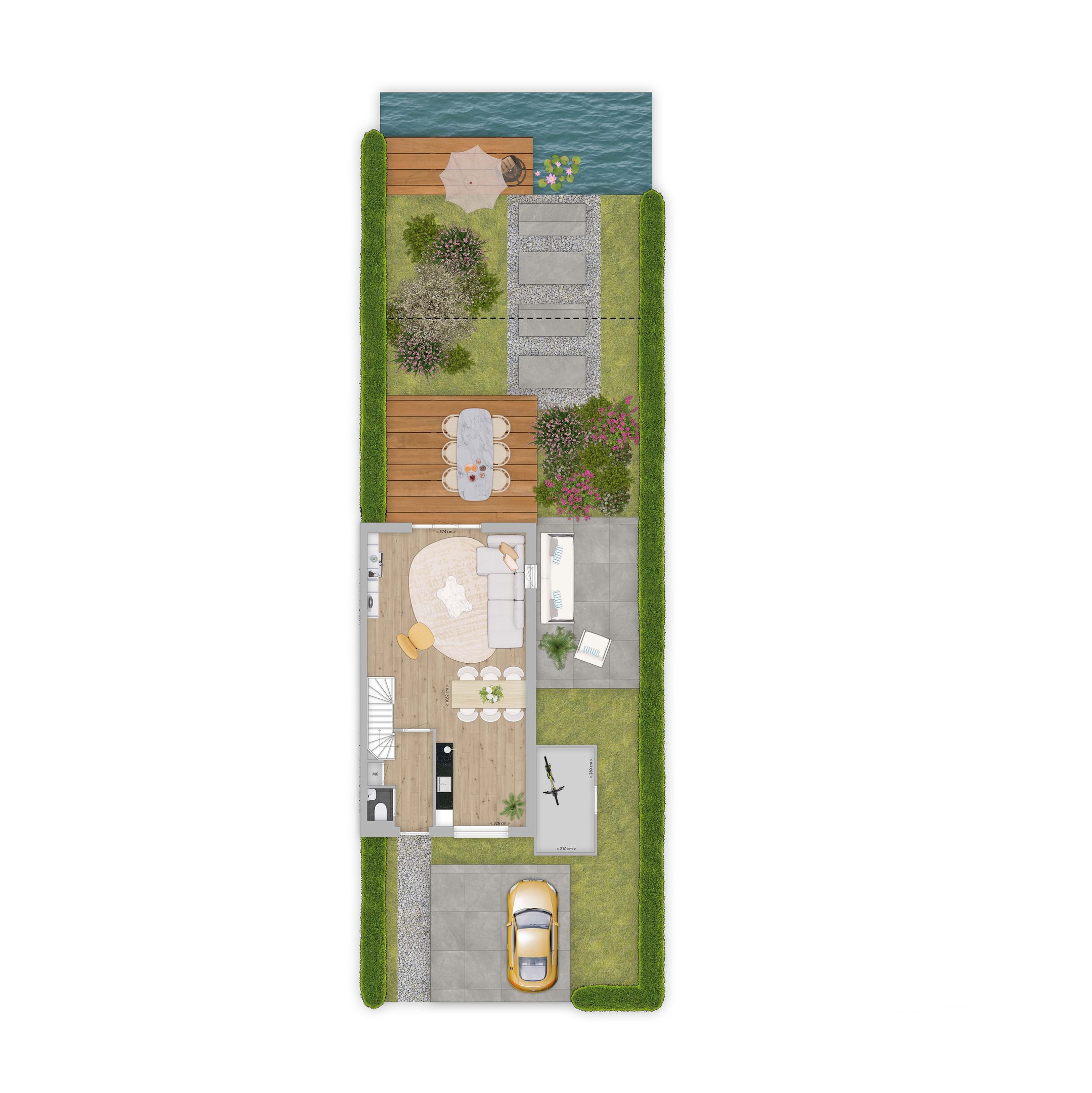 Foto 9 van 2 onder 1 kapwoning (Bouwnr. 54)