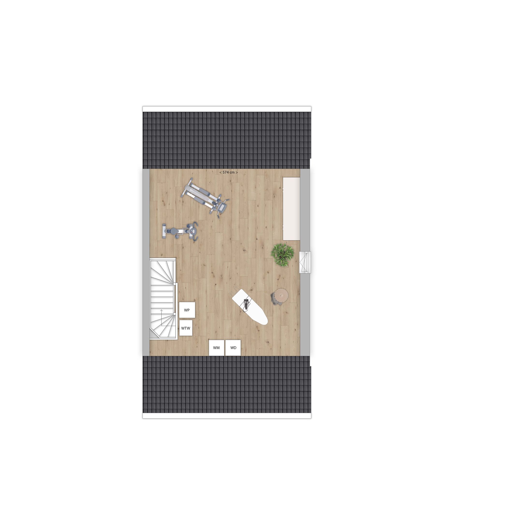 Foto 12 van 2 onder 1 kapwoning (Bouwnr. 54)