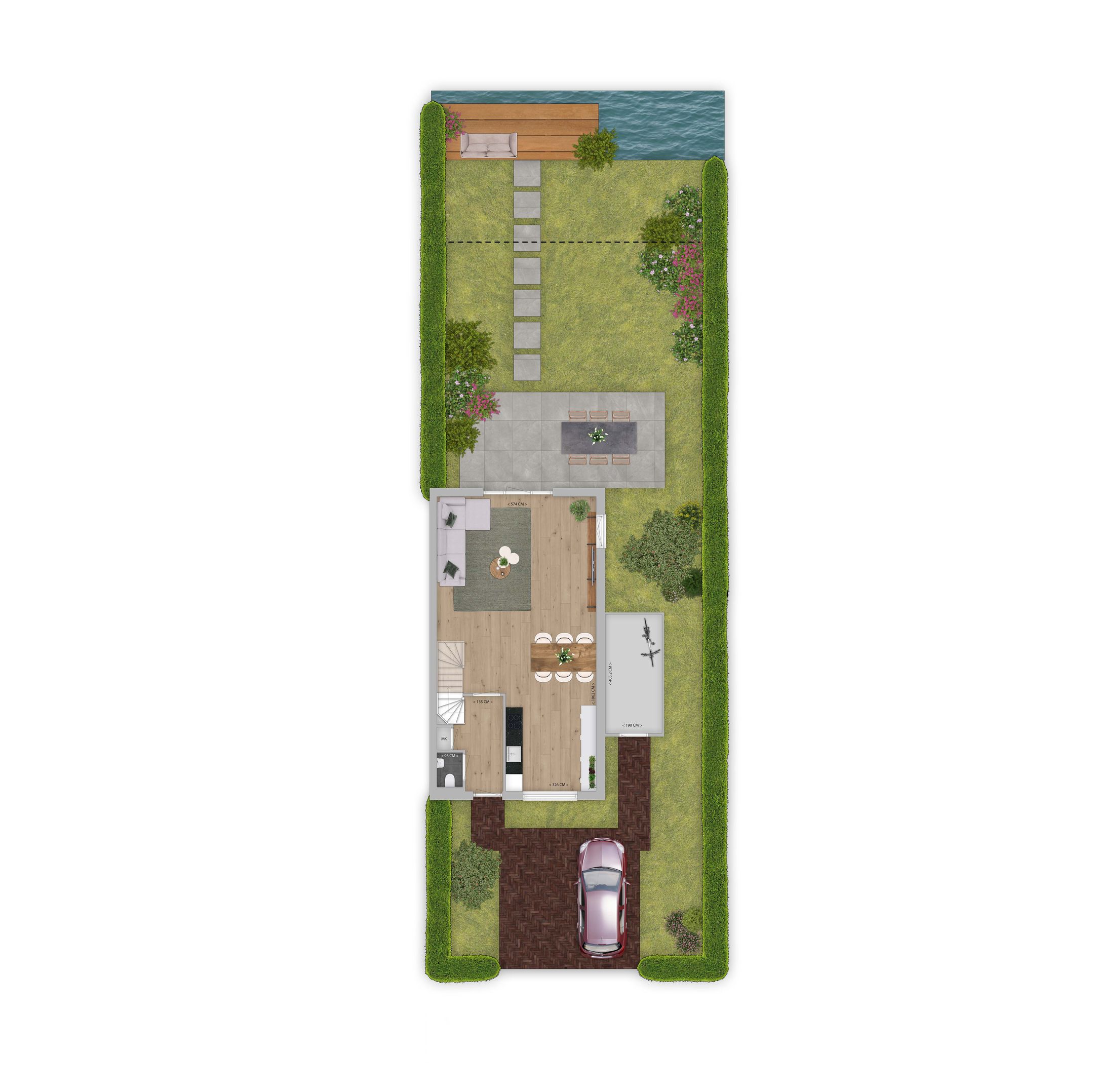 Foto 9 van 2 onder 1 kapwoning (Bouwnr. 52)