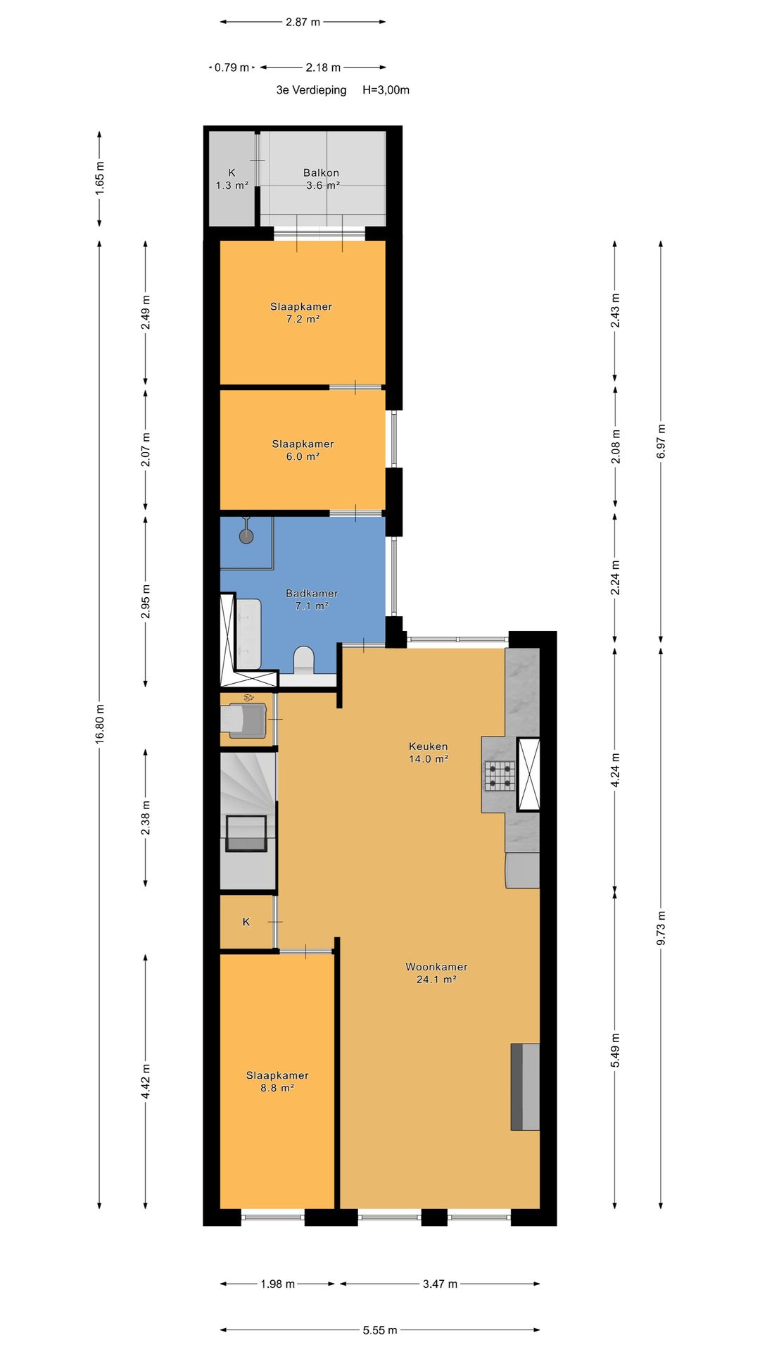 Foto 23 van Cartesiusstraat 282