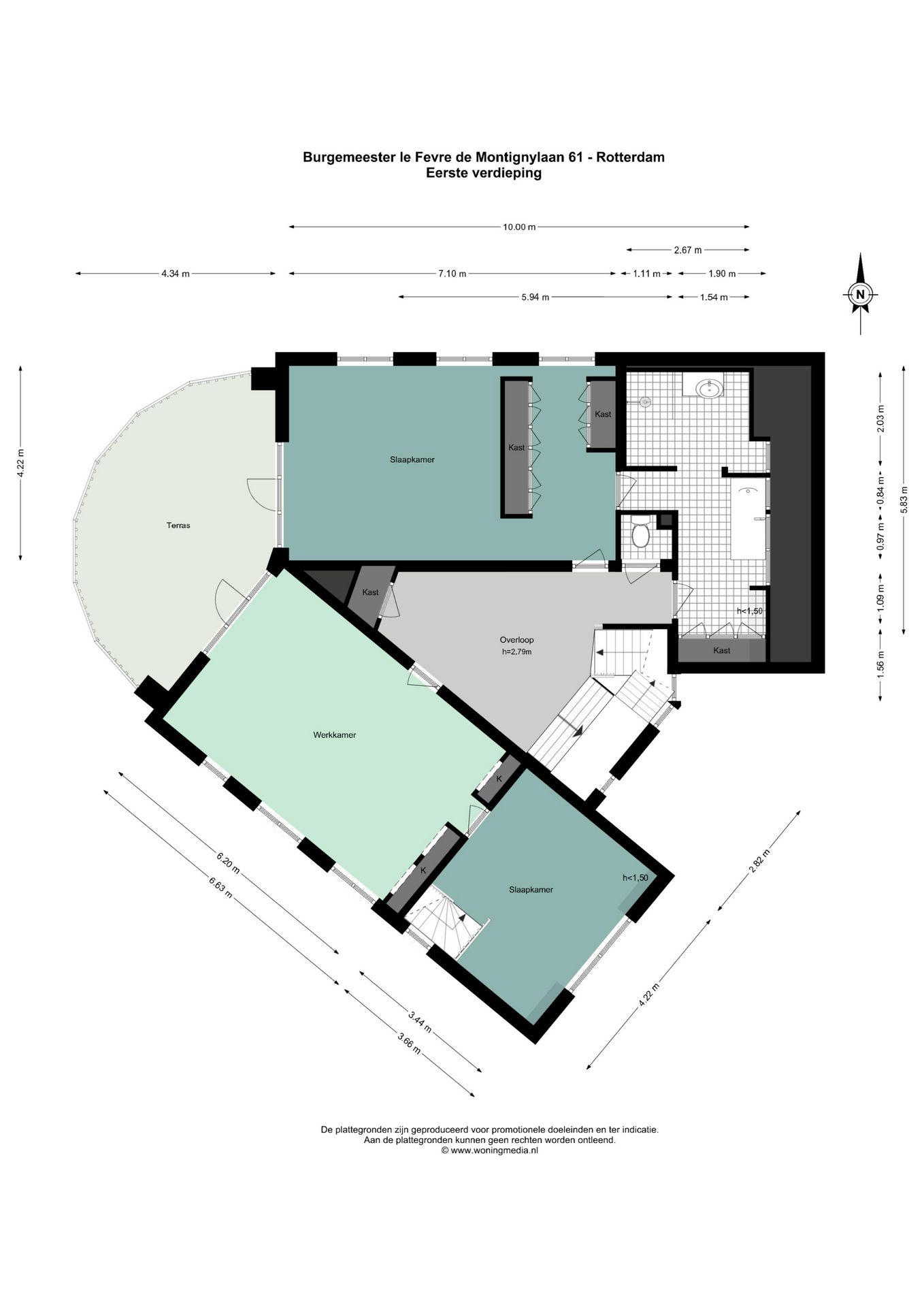 Foto 57 van Burgemeester Le Fèvre de Montignylaan 61