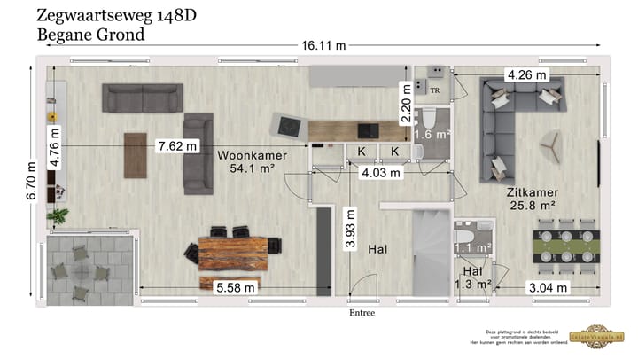 Foto 87 van Zegwaartseweg 148-D