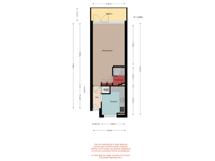 Van Bosseplantsoen 108 - Tweede verdieping