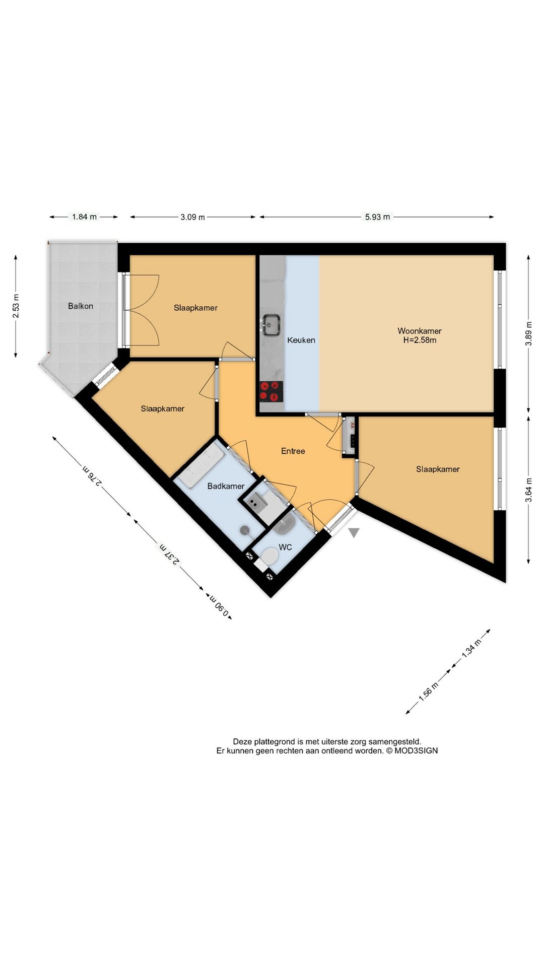 Foto 26 van Kompasstraat 74-B