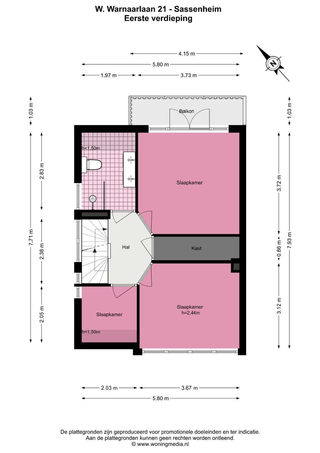 Foto 38 van W. Warnaarlaan 21