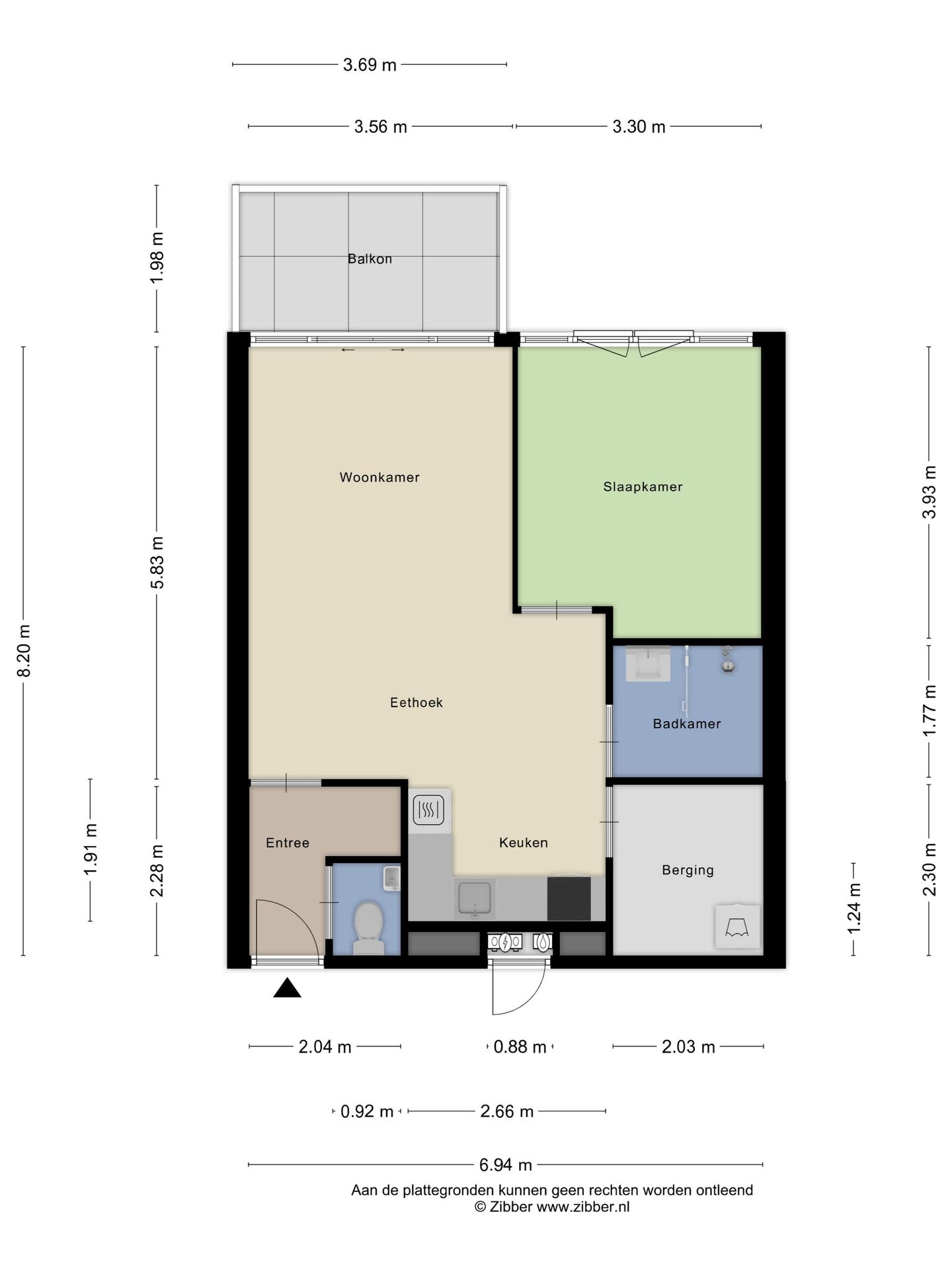 Foto 19 van Kamperfoeliestraat 12-H