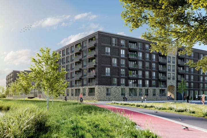 Foto van De open Veste - Type A5 Portiekflat
