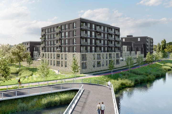 Foto van De open Veste - Type C1 Galerijflat