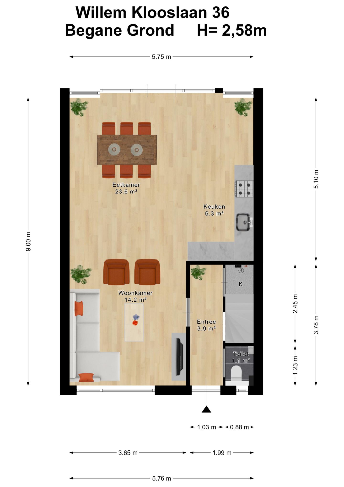 Foto 59 van Willem Klooslaan 36