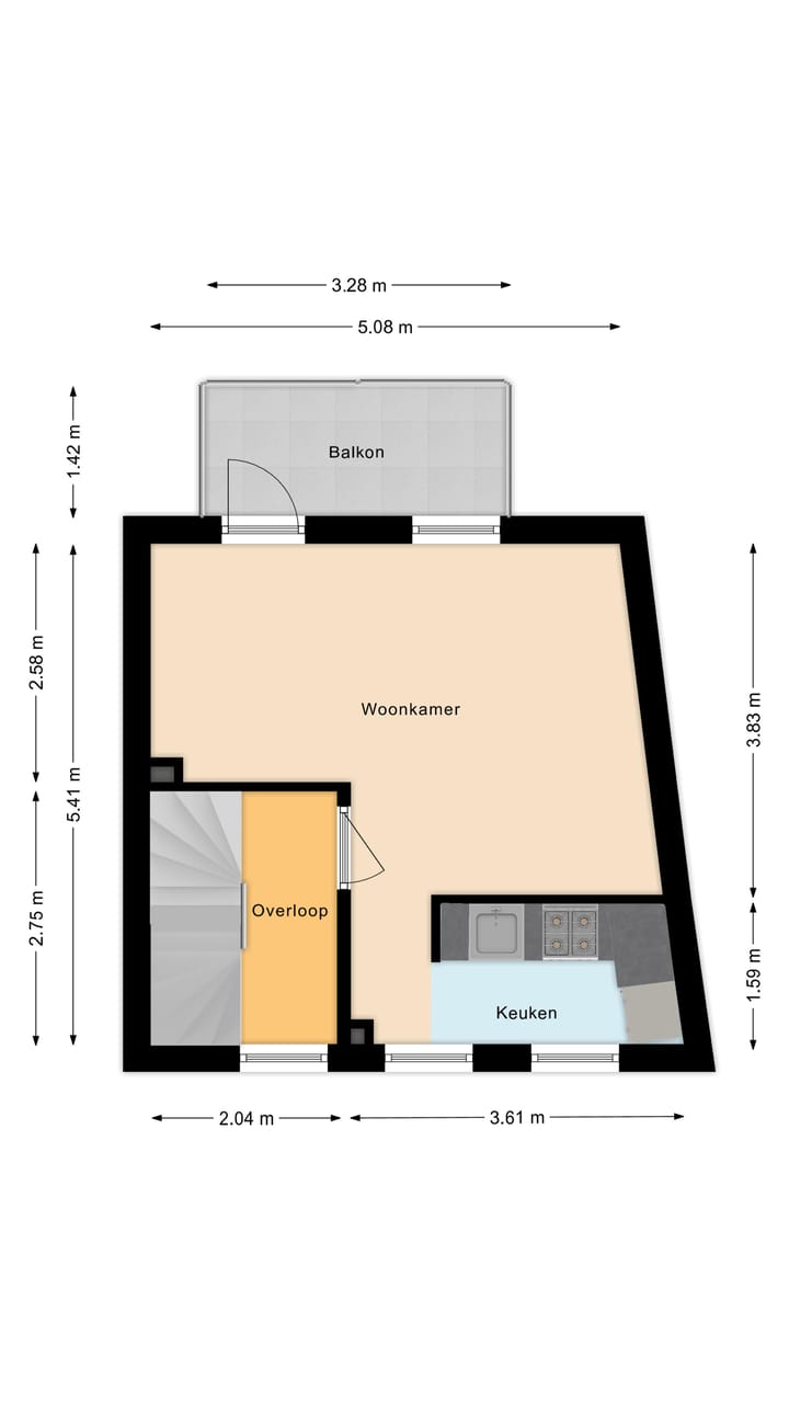 Photo 43 of Karel Mollenstraat Noord 25