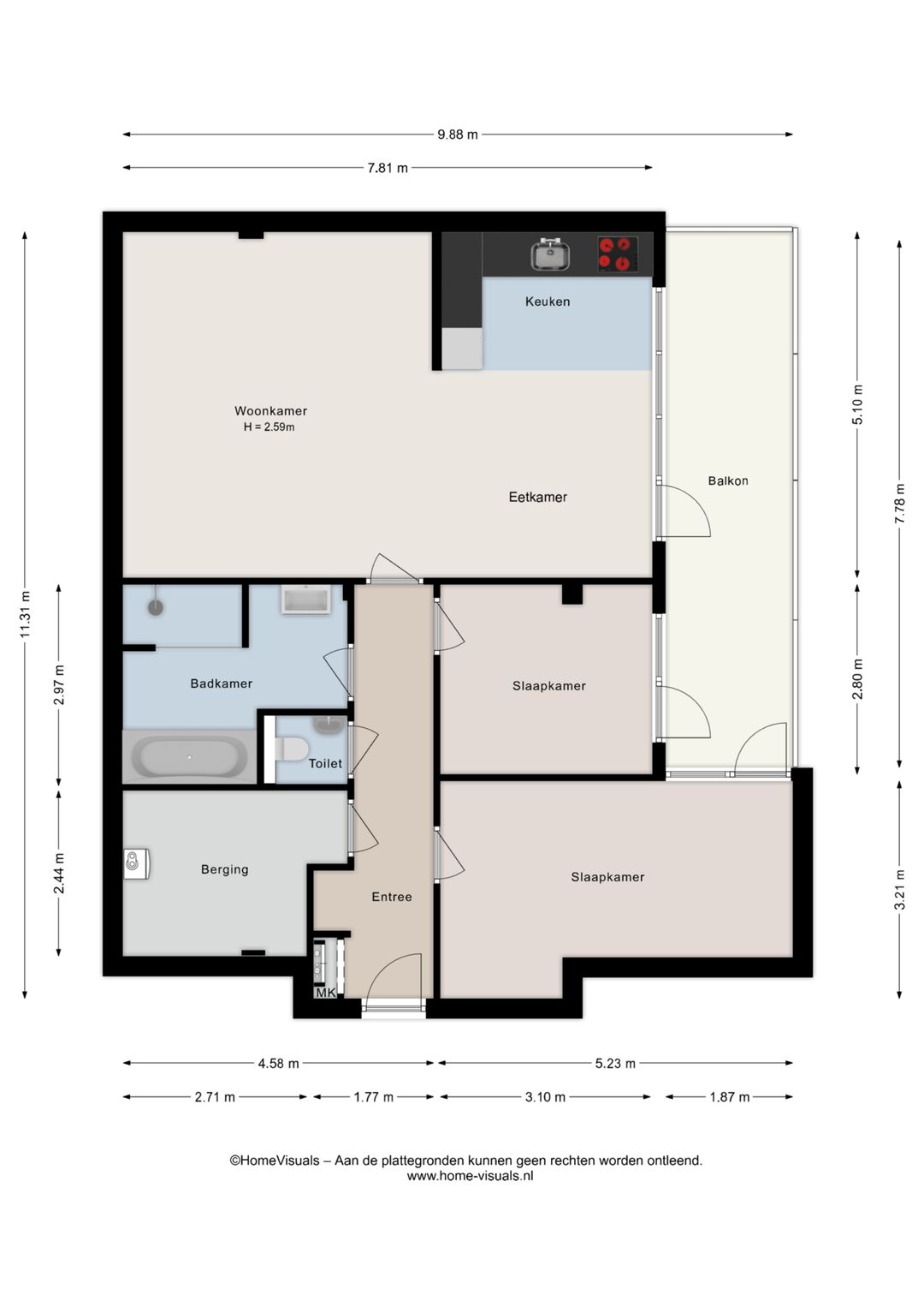 Photo 31 of Marktstraat 2-K