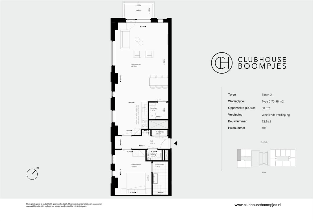 Photo 2 of Hertekade 408
