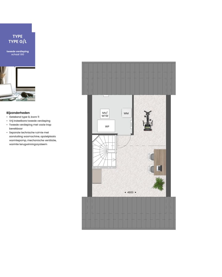 Foto 4 van Tussenwoning | Berghse Weide (Bouwnr. 10)