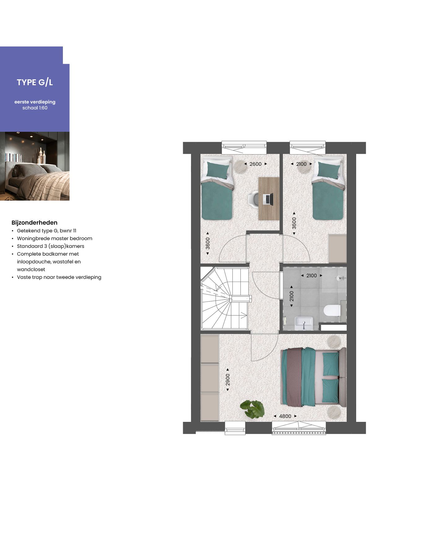 Foto 3 van Tussenwoning | Berghse Weide (Bouwnr. 35)