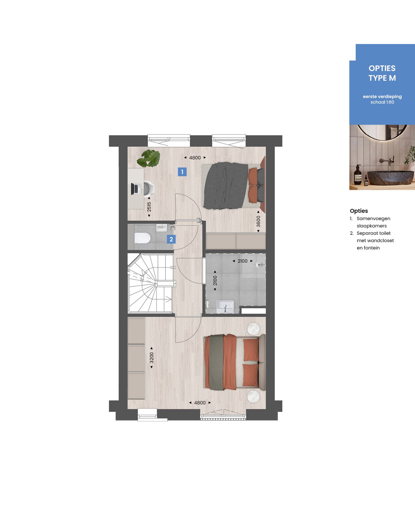 Foto 6 van Tussenwoning | Berghse Weide (Bouwnr. 9)