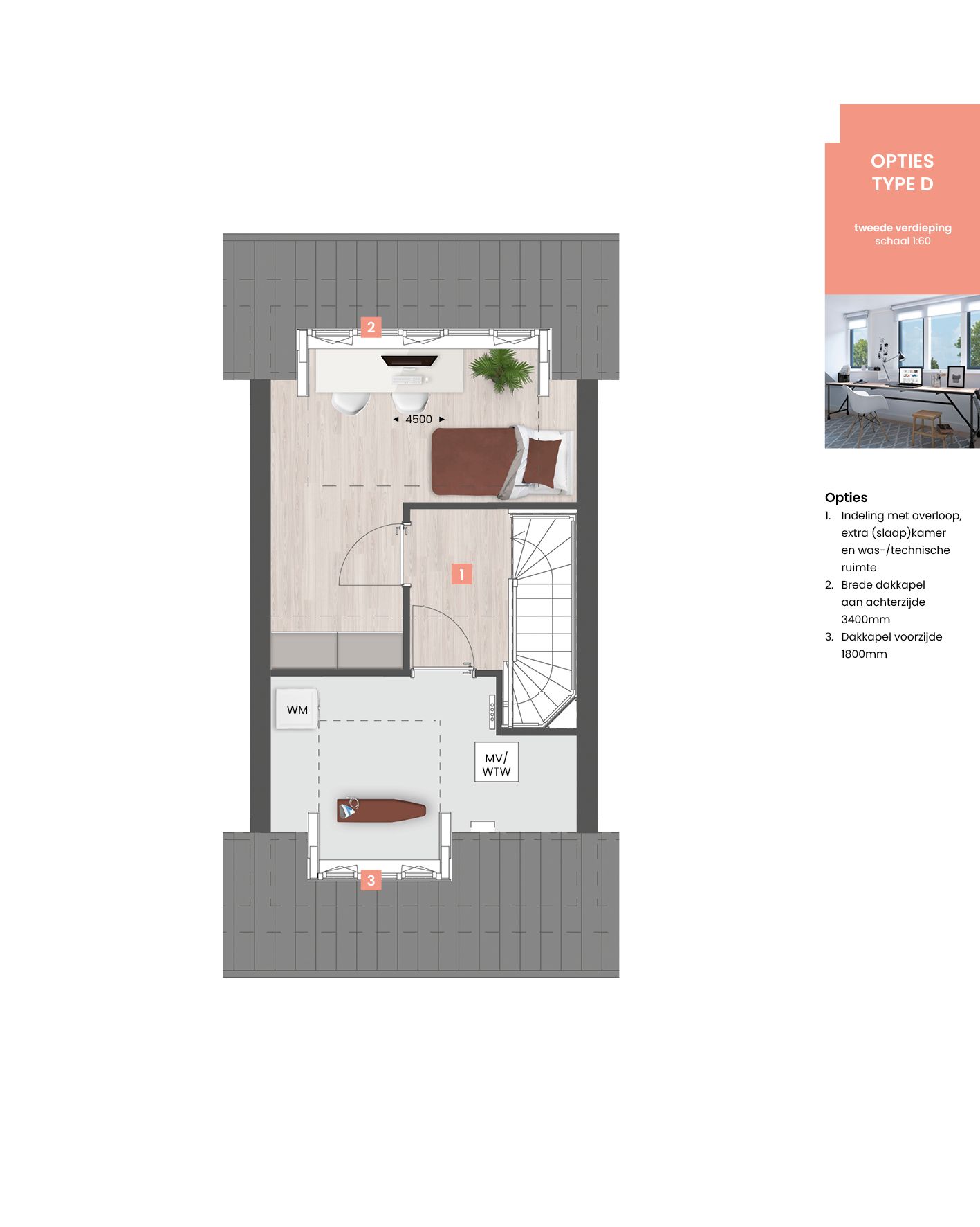 Foto 4 van Tussenwoning | Berghse Weide (Bouwnr. 39)