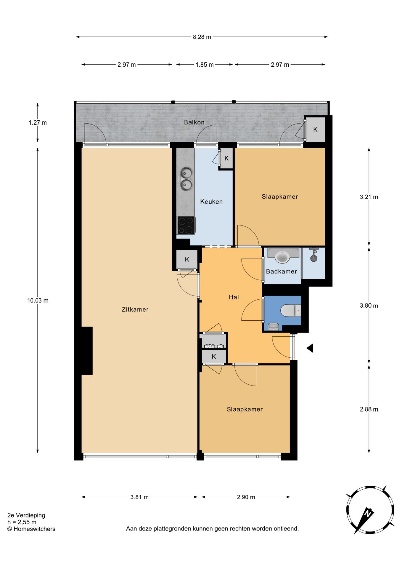 Foto 19 van Burgemeester Caan van Necklaan 203