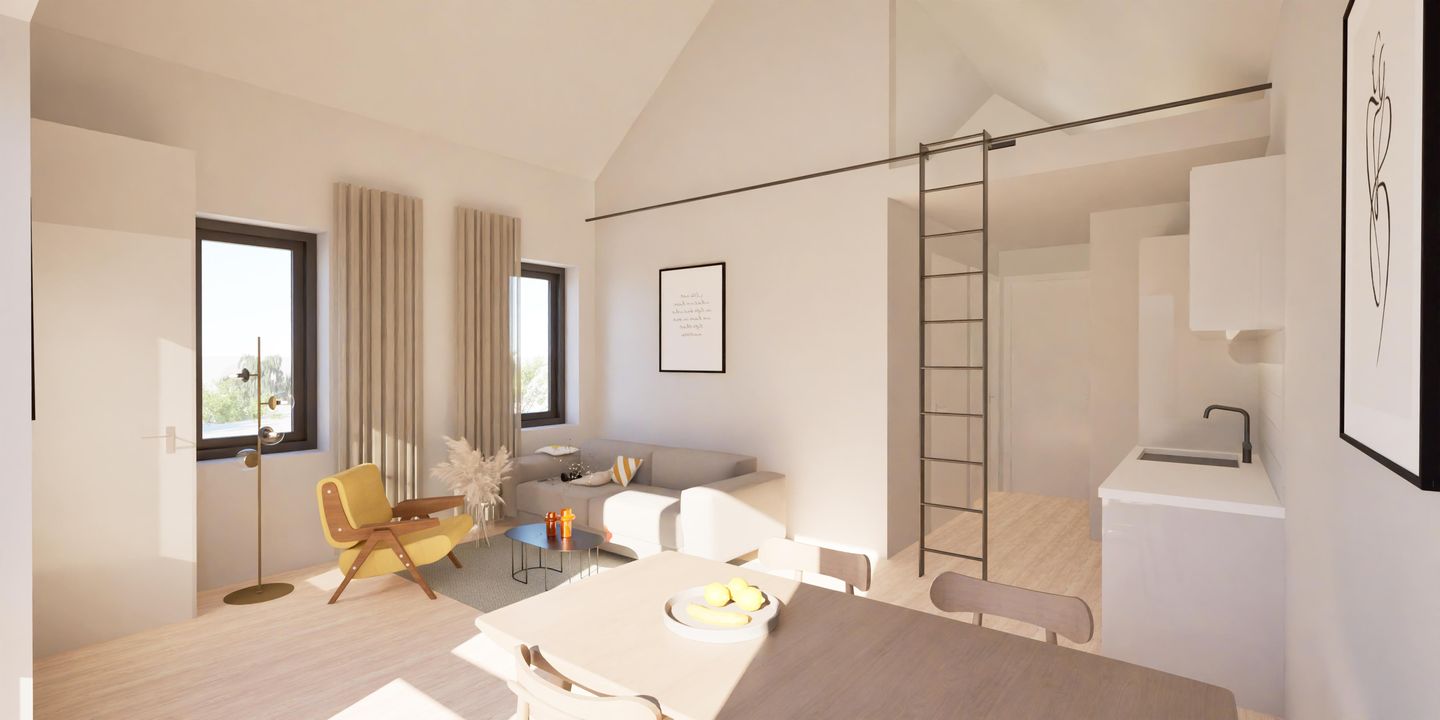 Foto 10 van Bovenwoningen H56 (Bouwnr. ..)