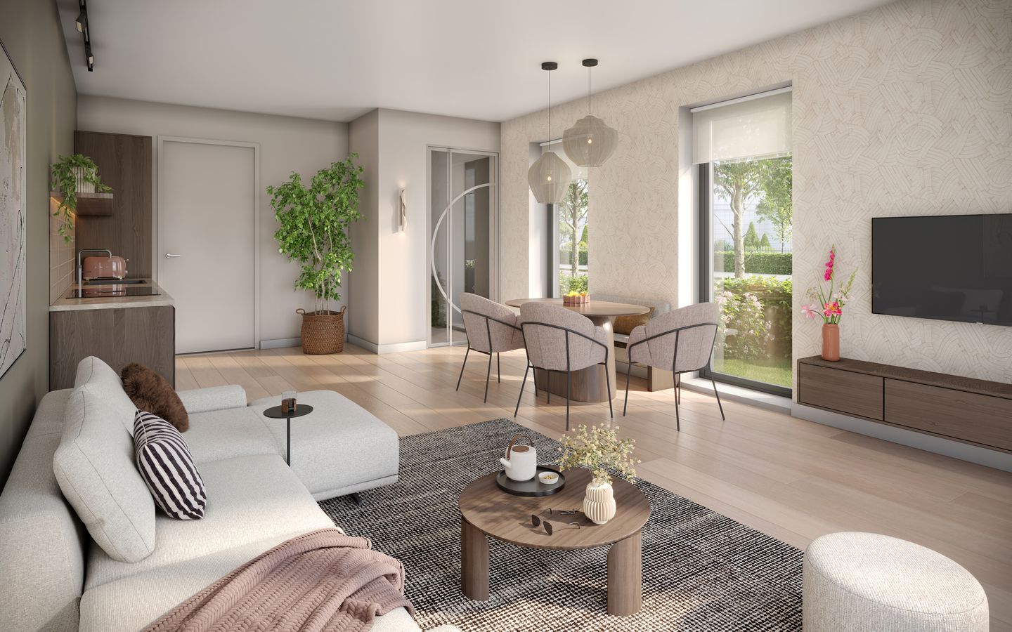 Foto 5 van 1 | 3 kmr app | Stadshoeve Lievendaal (Bouwnr. 1)