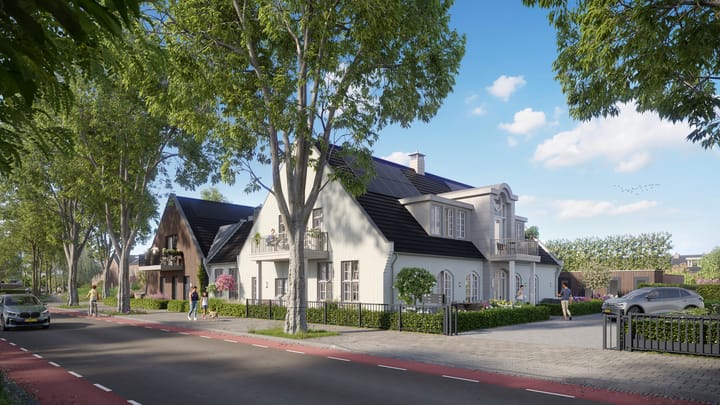 Foto 2 van 4 | 3 kmr app | Stadshoeve Lievendaal (Bouwnr. 4)