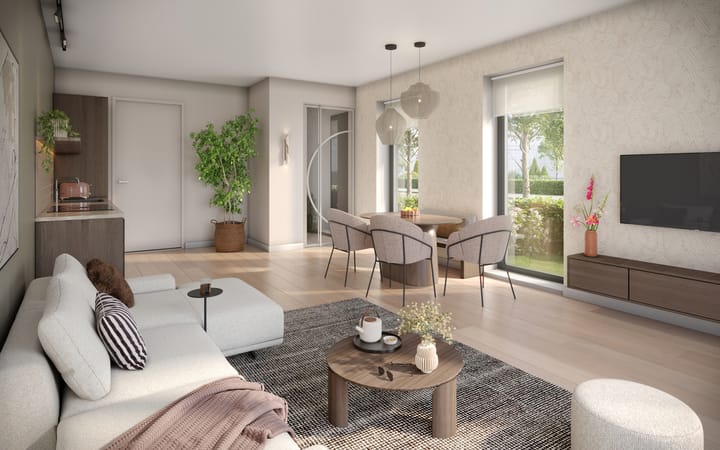 Foto 5 van 8 | 3 kmr app | Stadshoeve Lievendaal (Bouwnr. 8)