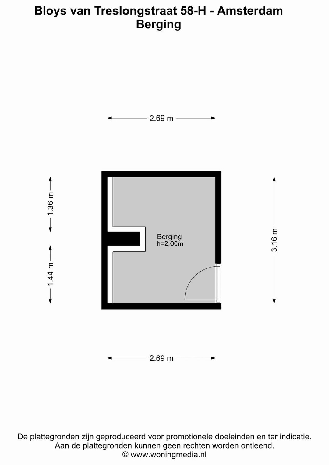 Photo 83 of Bloys van Treslongstraat 58-H