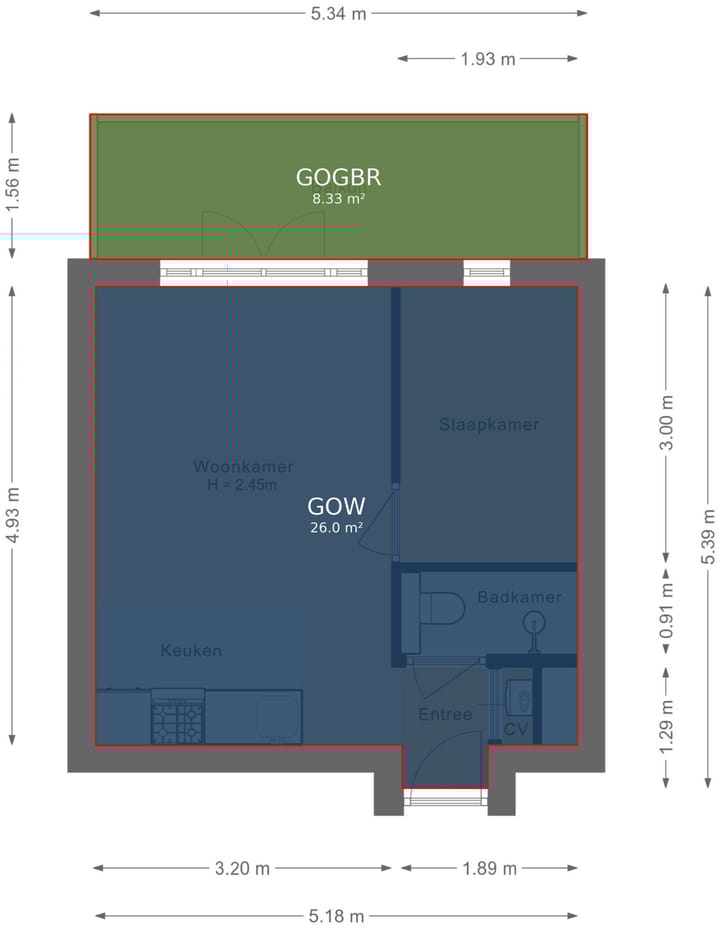 Foto 28 van Delistraat 38-G