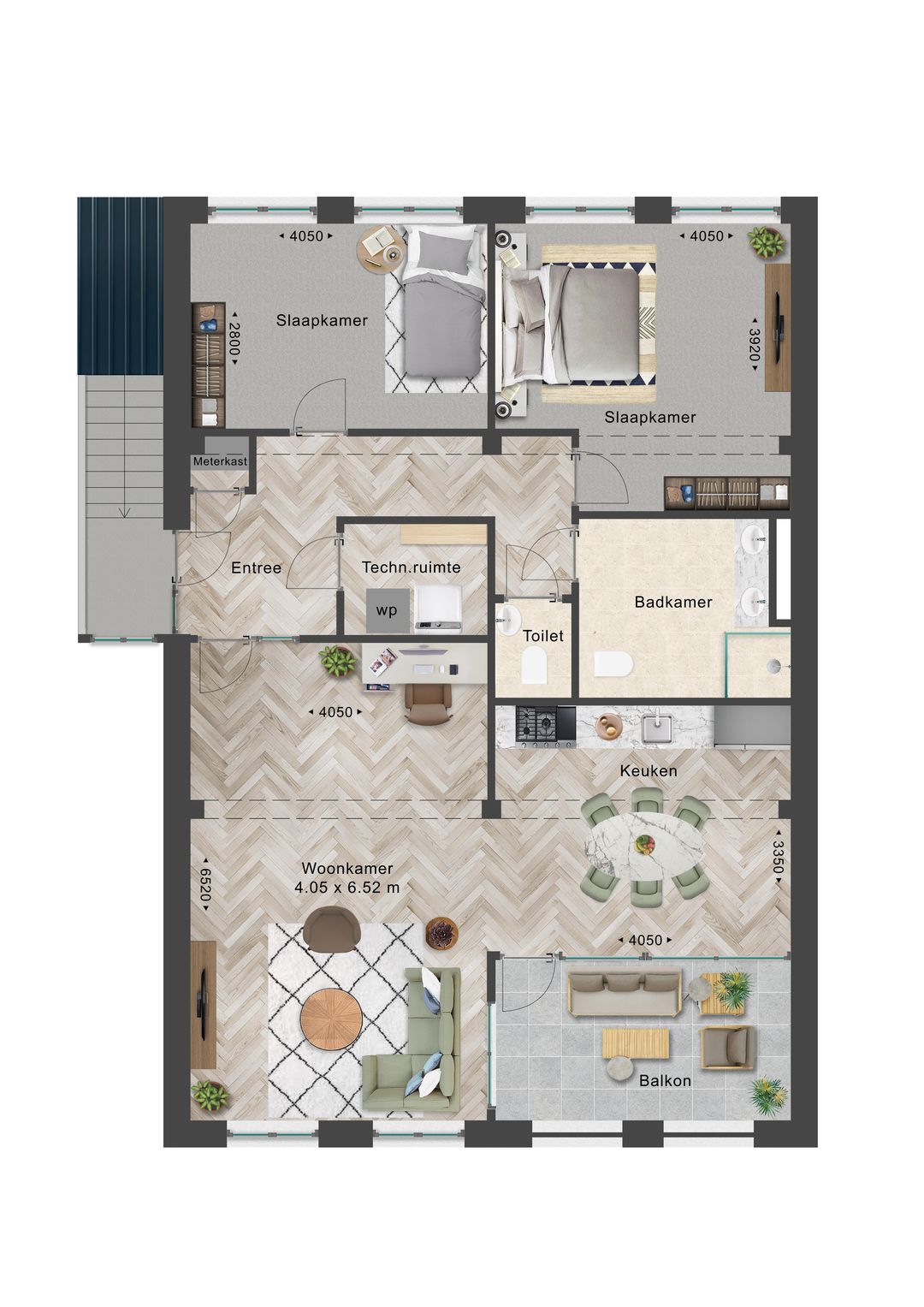 Foto 16 van de Matenstraat 34-D