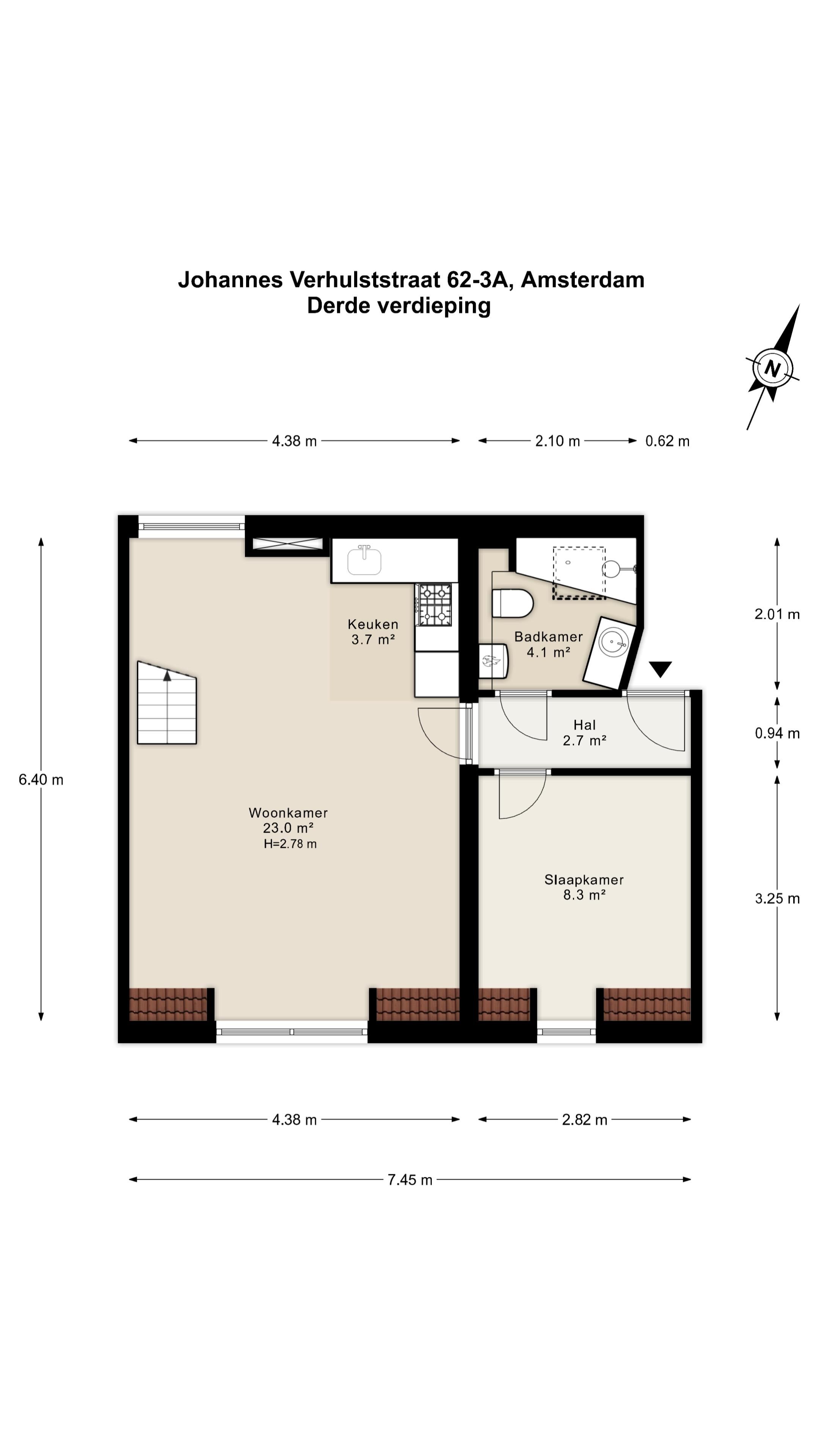 Foto 27 van Johannes Verhulststraat 62-3A