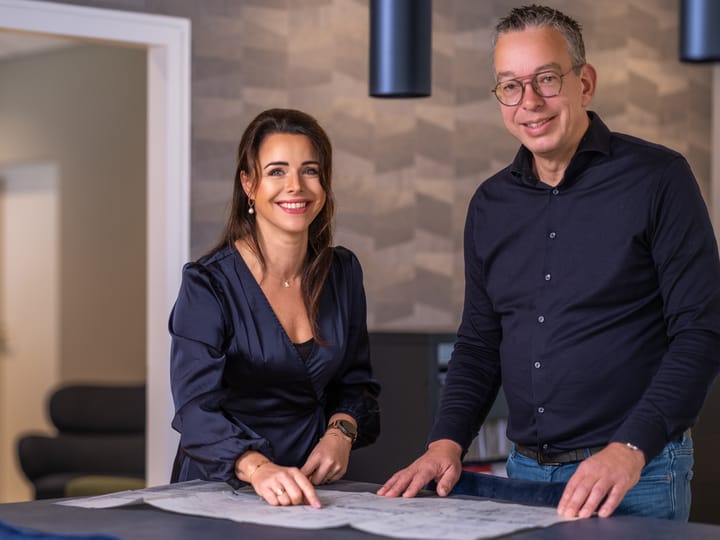 Een promotiefoto voor op kantoor