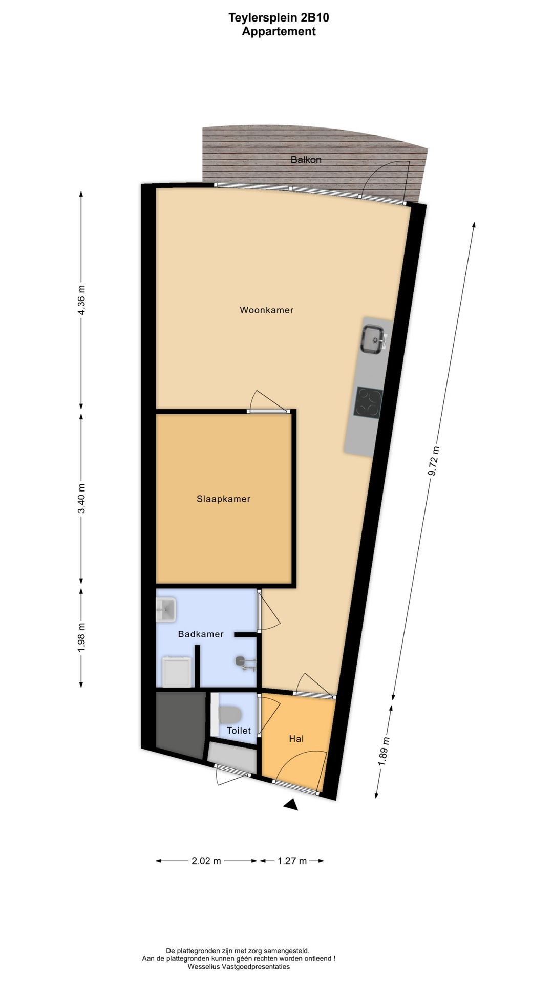 Foto 17 van Teylersplein 2-B10