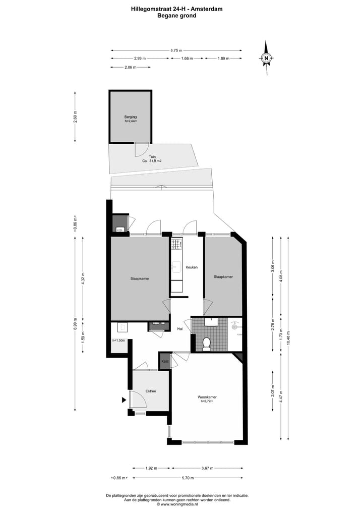 Foto 30 van Hillegomstraat 24-H