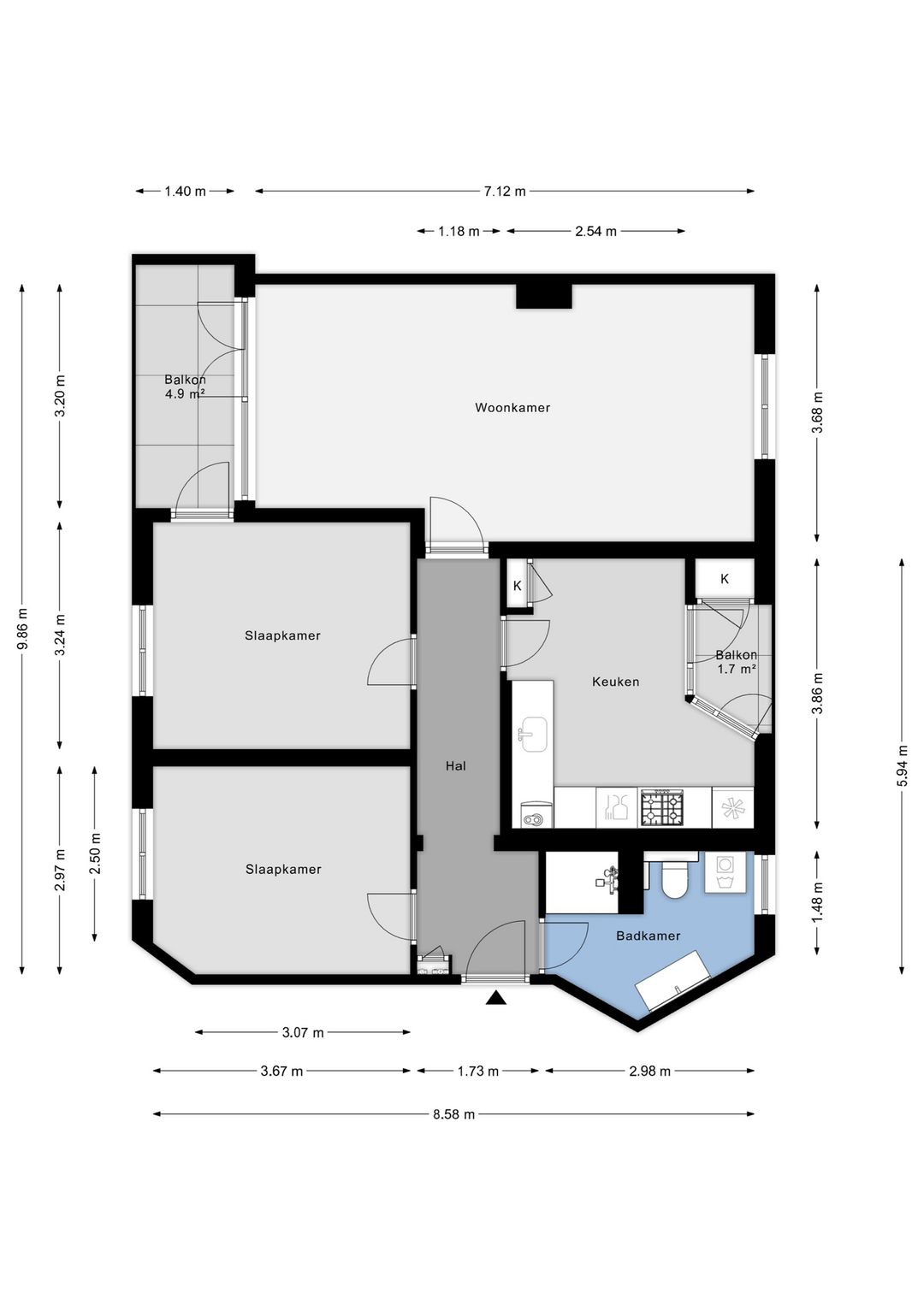 Foto 41 van Graaf Engelbertlaan 15-C