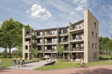 Foto van Type A, bwnr. 4-9-14 Portiekflat