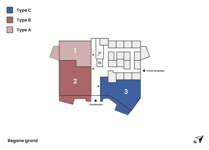 Foto 5 van Type A, (bwnr. 1) (Bouwnr. 1)