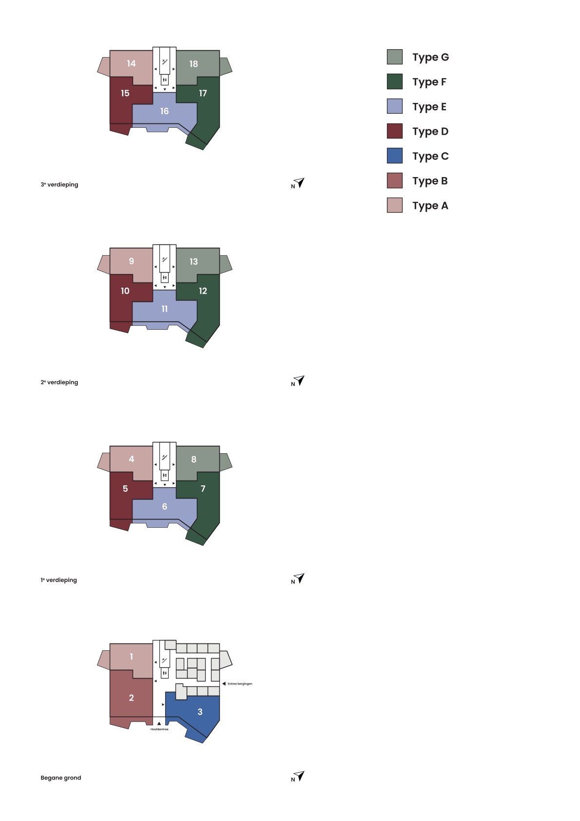 Foto 10 van Type G, (bnr. 8-13-18) (Bouwnr. 13)