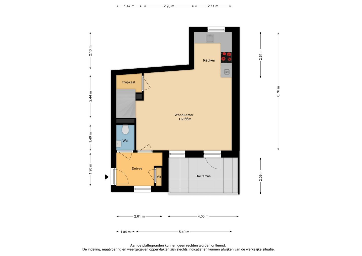 Foto 40 van Korte Kapoeniestraat 4-03