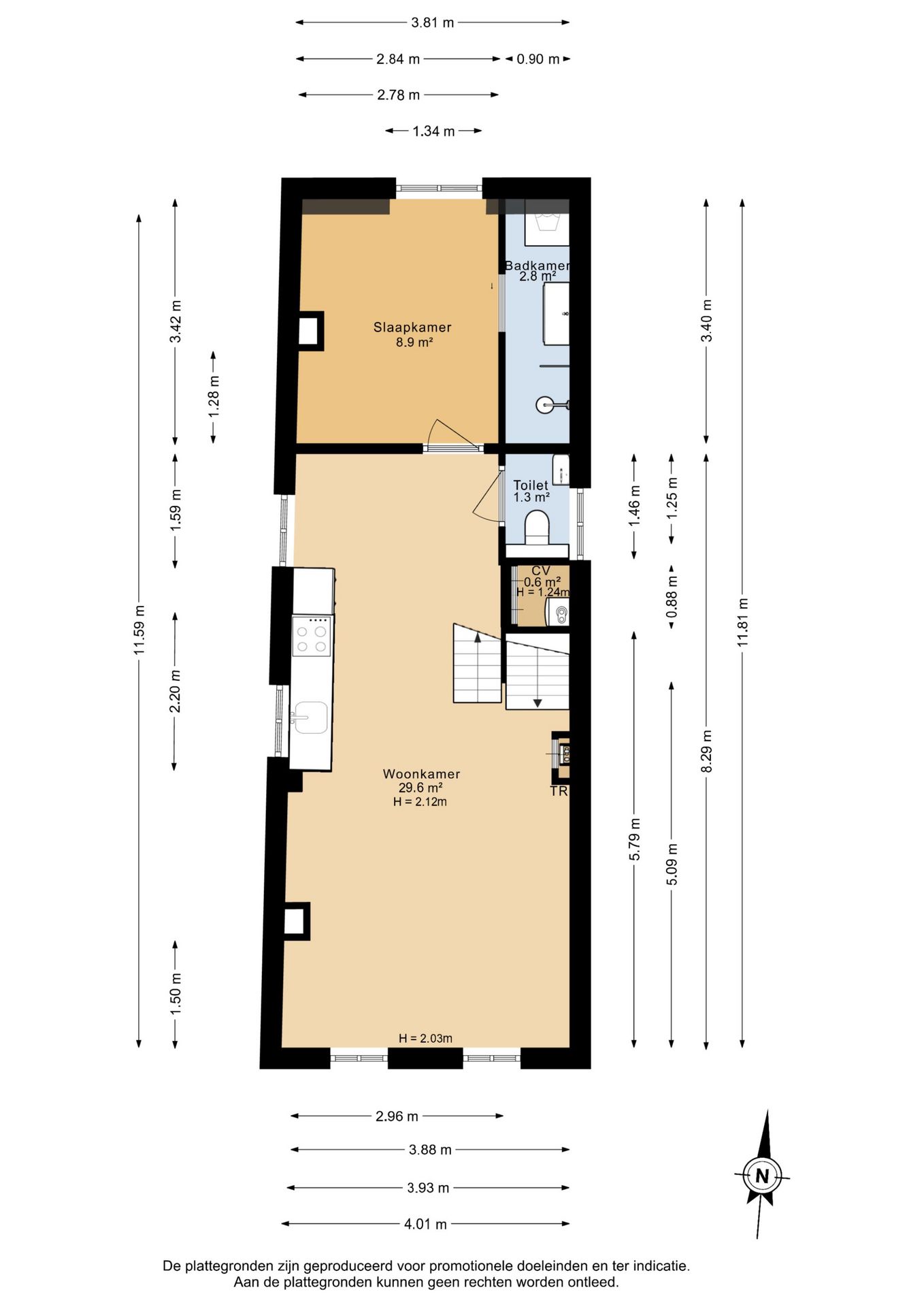 Foto 39 van Lange Lauwerstraat 26-B