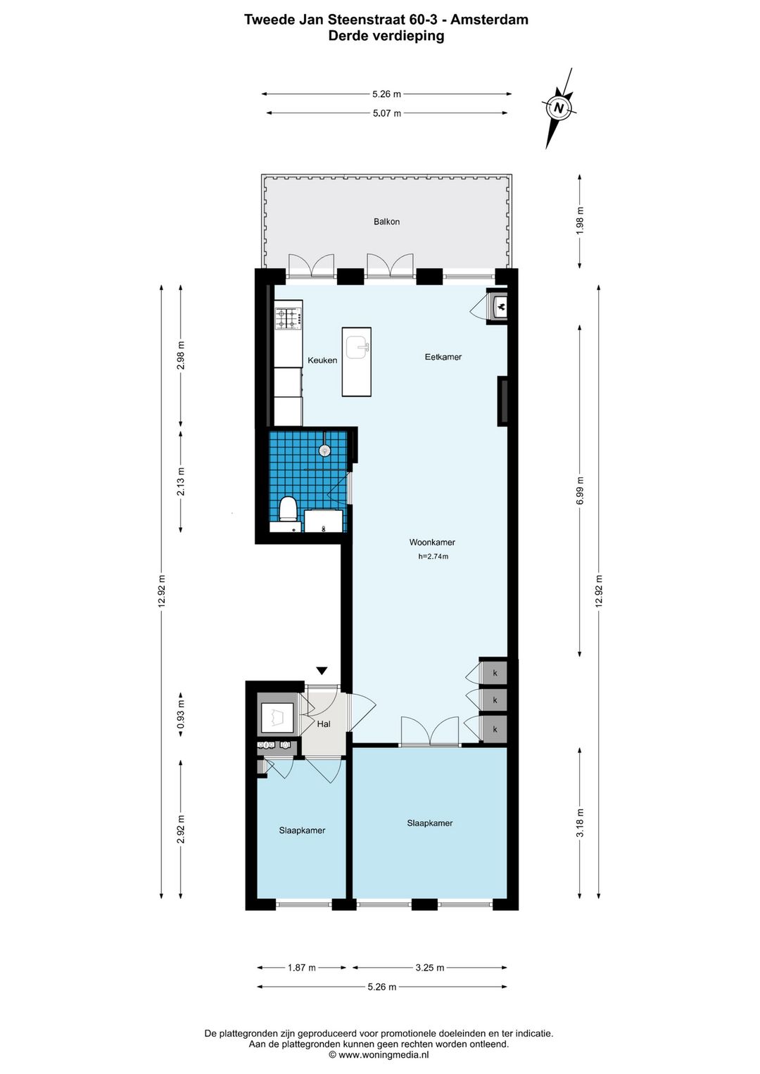 Foto 23 van Tweede Jan Steenstraat 60-3